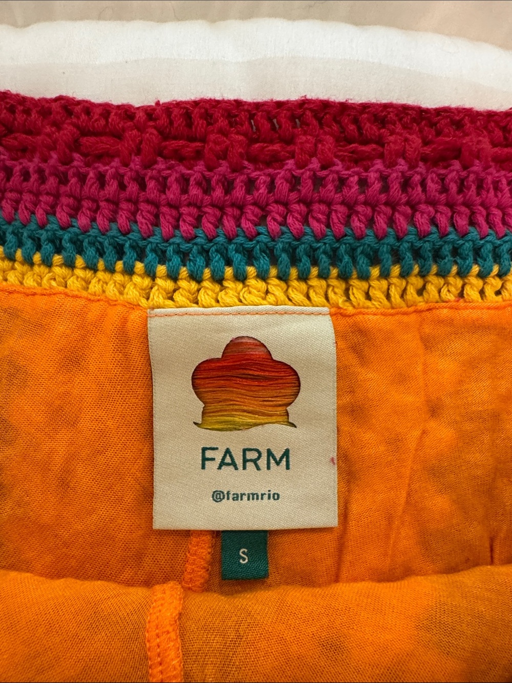 FARM Rio Multicolor Crochet Shorts - Picture 2 of 4